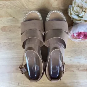 Journee Tan Espadrille Sandals 10M
