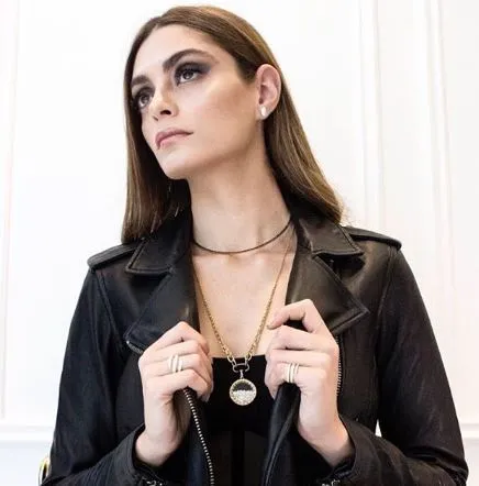 Kafkas Loop Diamond Chunky Pendant