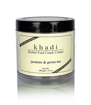 Khadi Natural Jasmine & Green Tea Foot Crack Cream With Shea Butter 50gm