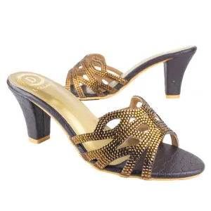 Leila Heels S319H - Brown