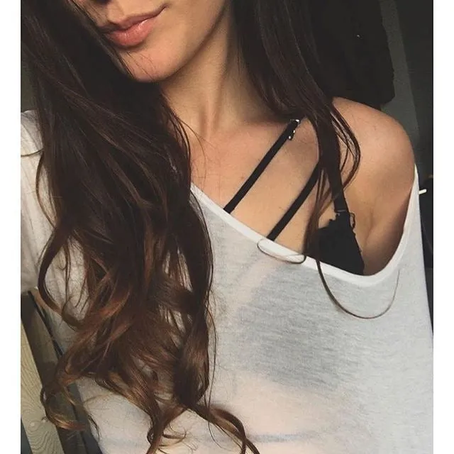 Lucy with charm front bra straps