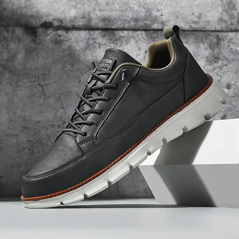 MAVERICK LEATHER SNEAKERS