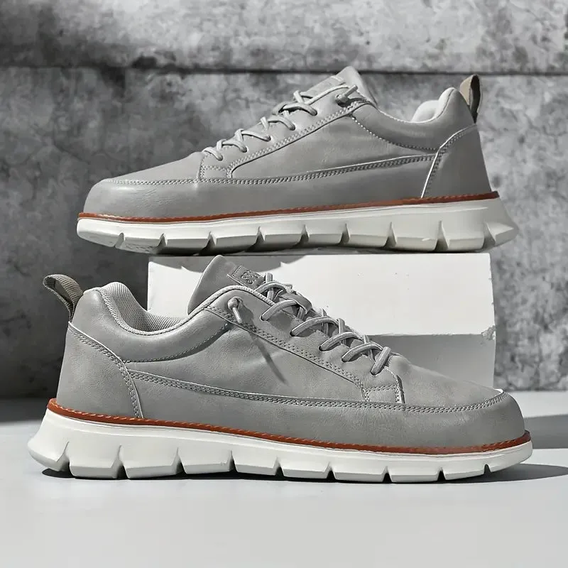 MAVERICK LEATHER SNEAKERS