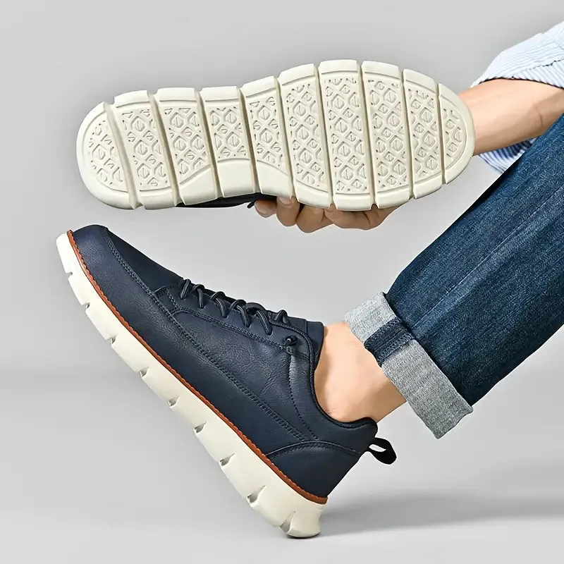MAVERICK LEATHER SNEAKERS