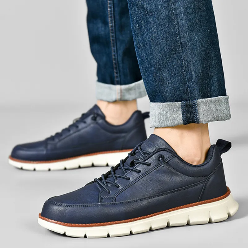 MAVERICK LEATHER SNEAKERS