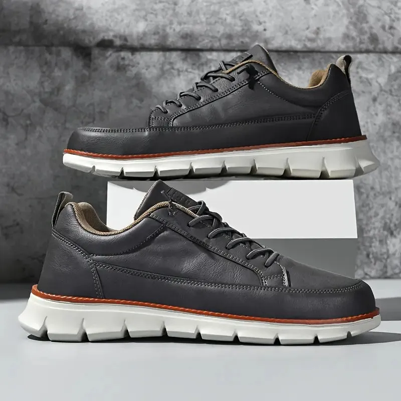 MAVERICK LEATHER SNEAKERS
