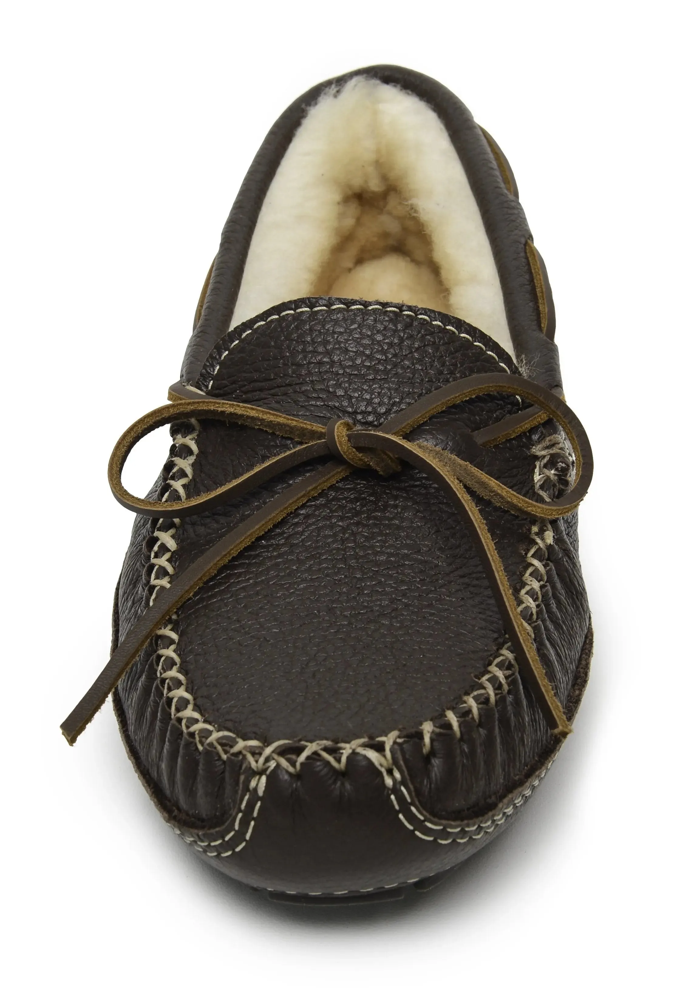 Men’s Minnetonka Sheepskin Moose – Ultimate Warmth & Cozy Comfort