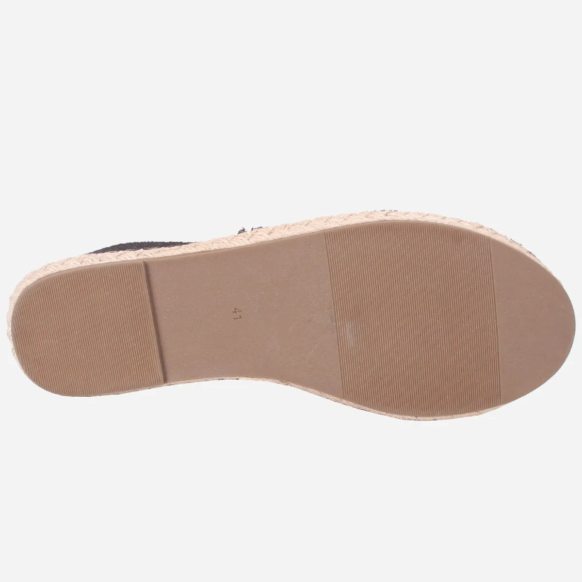 Mens "SIDON" Canvas Flat Espadrille Shoes