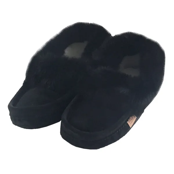 Men's Rabbit Fur Moccasins