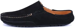 Men's Suede Clogs Slippers Breathable