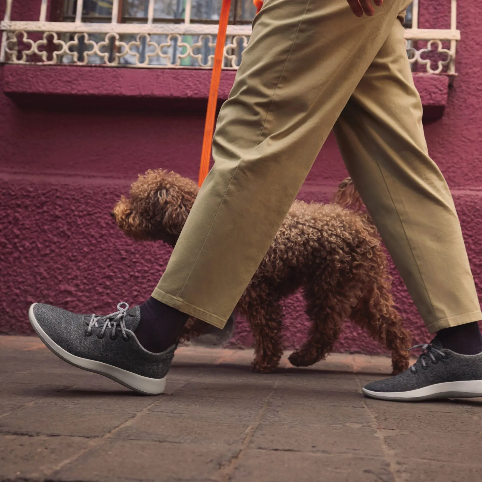 Men's Wool Runners - Hazy Indigo (Blizzard Sole)