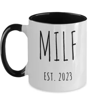 MILF 2023 Two-Tone Mug Coffee Cup Funny Gift