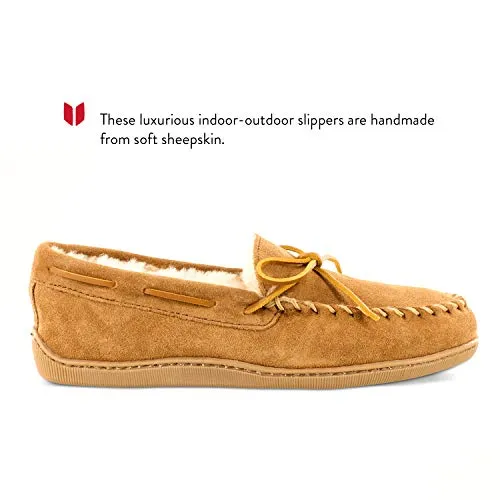 Minnetonka Sheepskin Moccasin Slippers