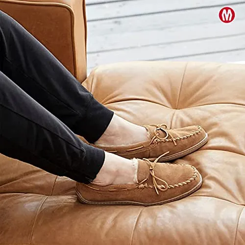 Minnetonka Sheepskin Moccasin Slippers