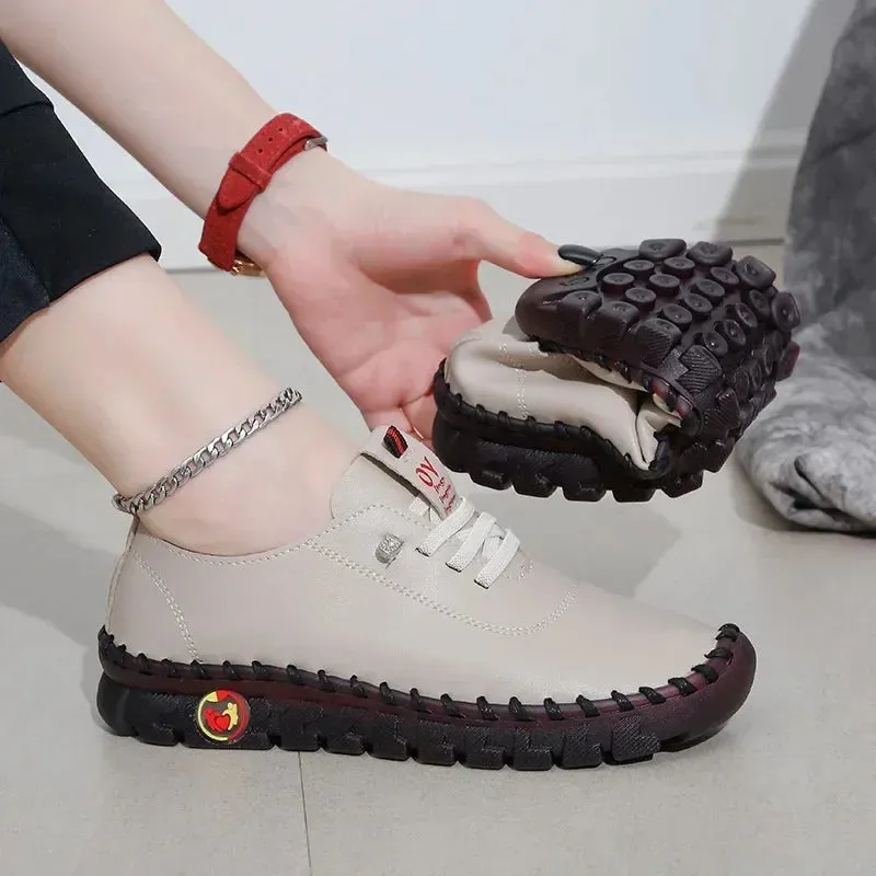 moccasins beef sole women's single shoes shoes sneakers women luxury