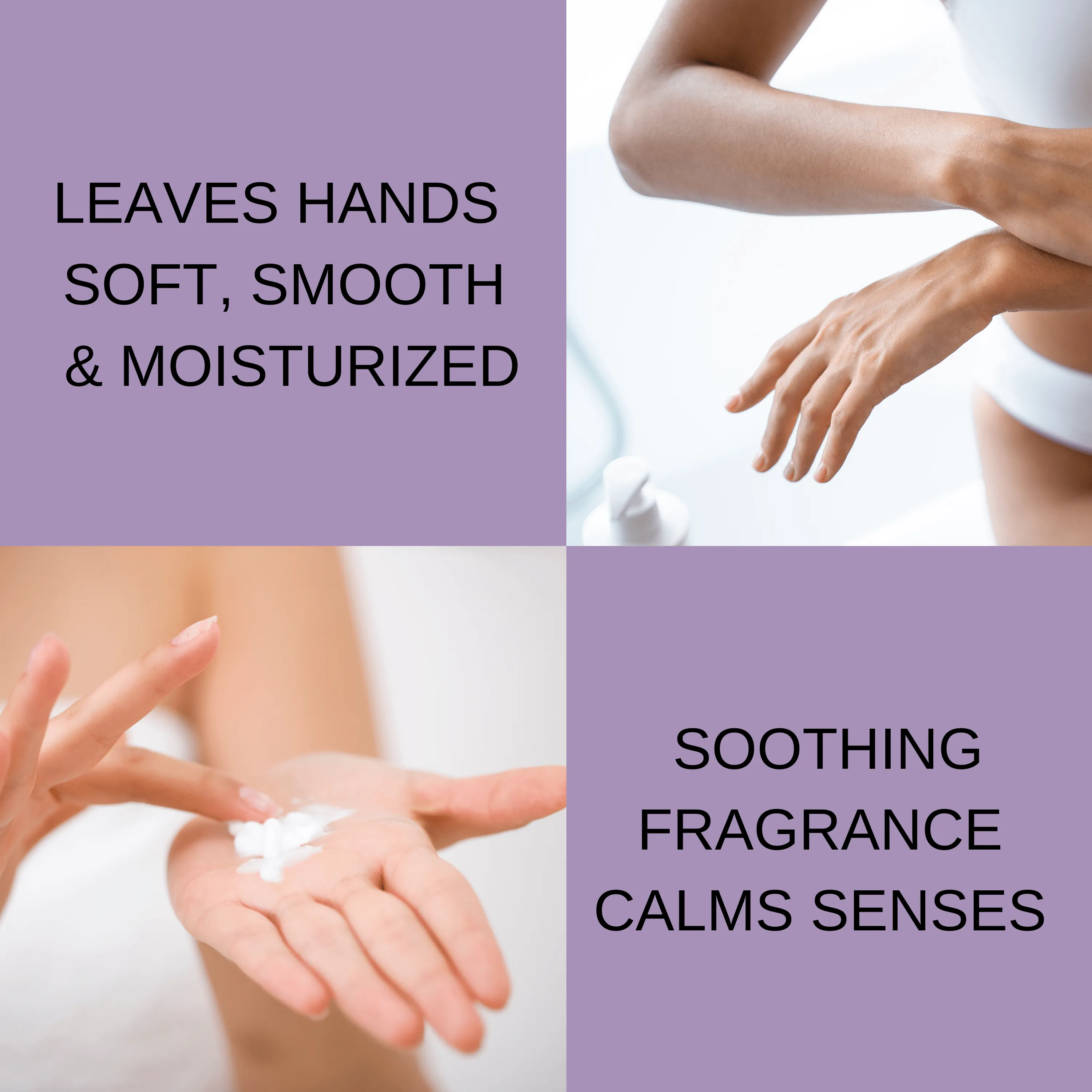Moisturizing Hand Lotion for Dry Skin and Moisturizer with Shea Butter, Lavender and Chamomile | Hydrating Non Greasy Hand Cream for Women and Men by THE CLEAN STANDARD | 2 Bottle Set x 16 fl oz with Lotion Pump