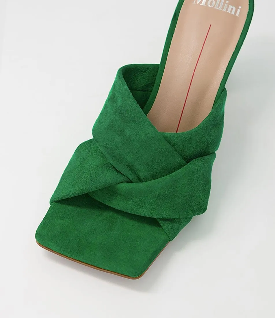 Mollini Marah Emerald Suede - LAST PAIR size 36