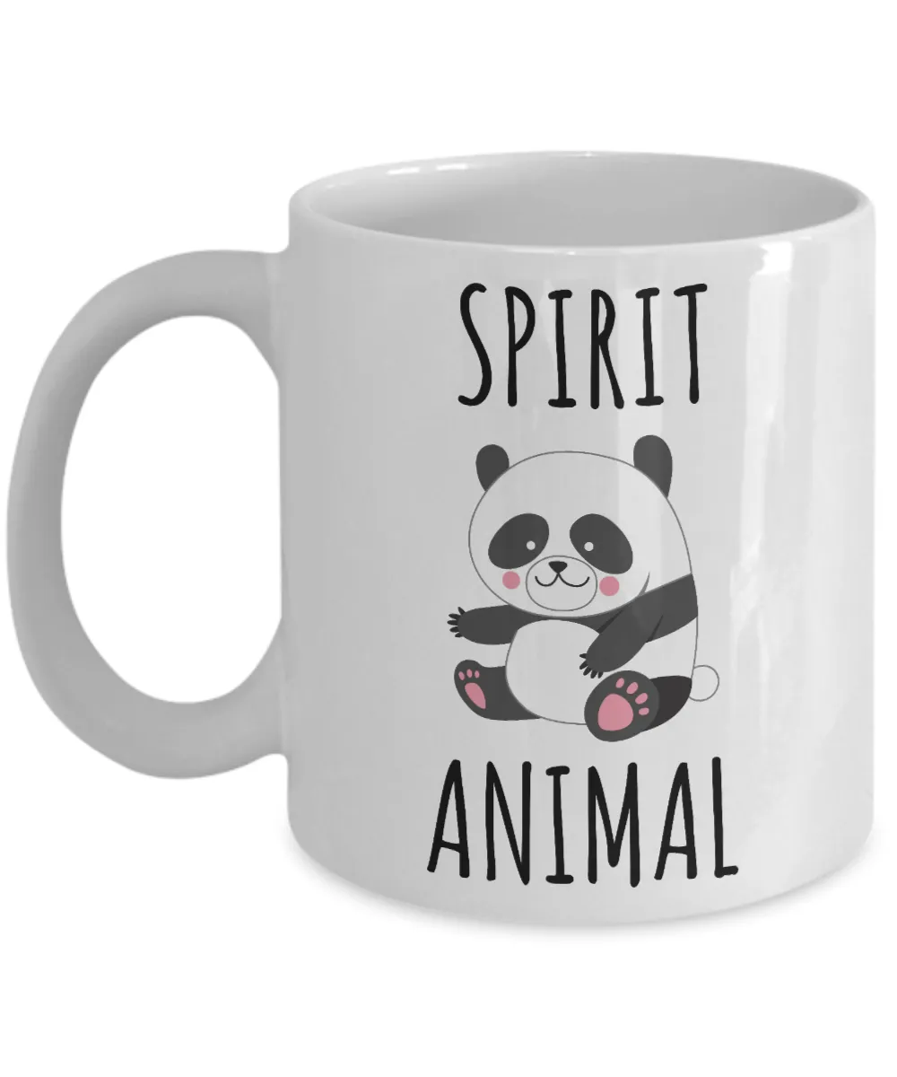 Panda Related Gag Gifts Panda Bear Mug Spirit Animal Coffee Cup