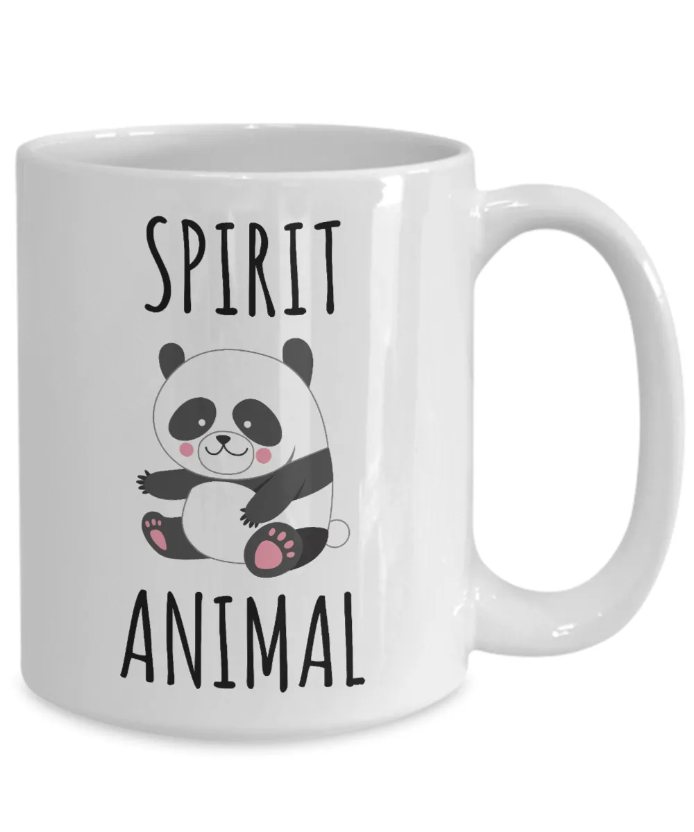 Panda Related Gag Gifts Panda Bear Mug Spirit Animal Coffee Cup