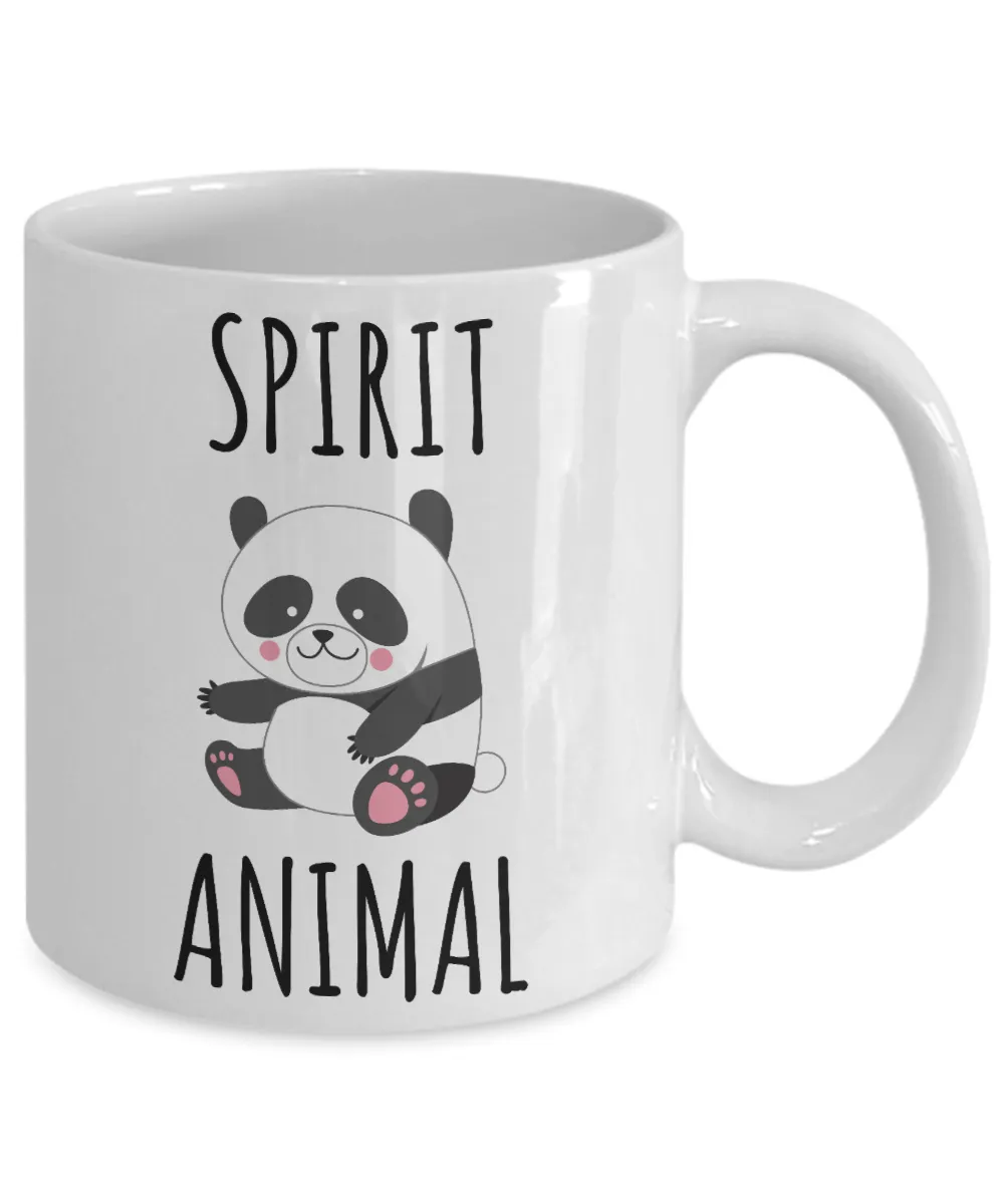 Panda Related Gag Gifts Panda Bear Mug Spirit Animal Coffee Cup