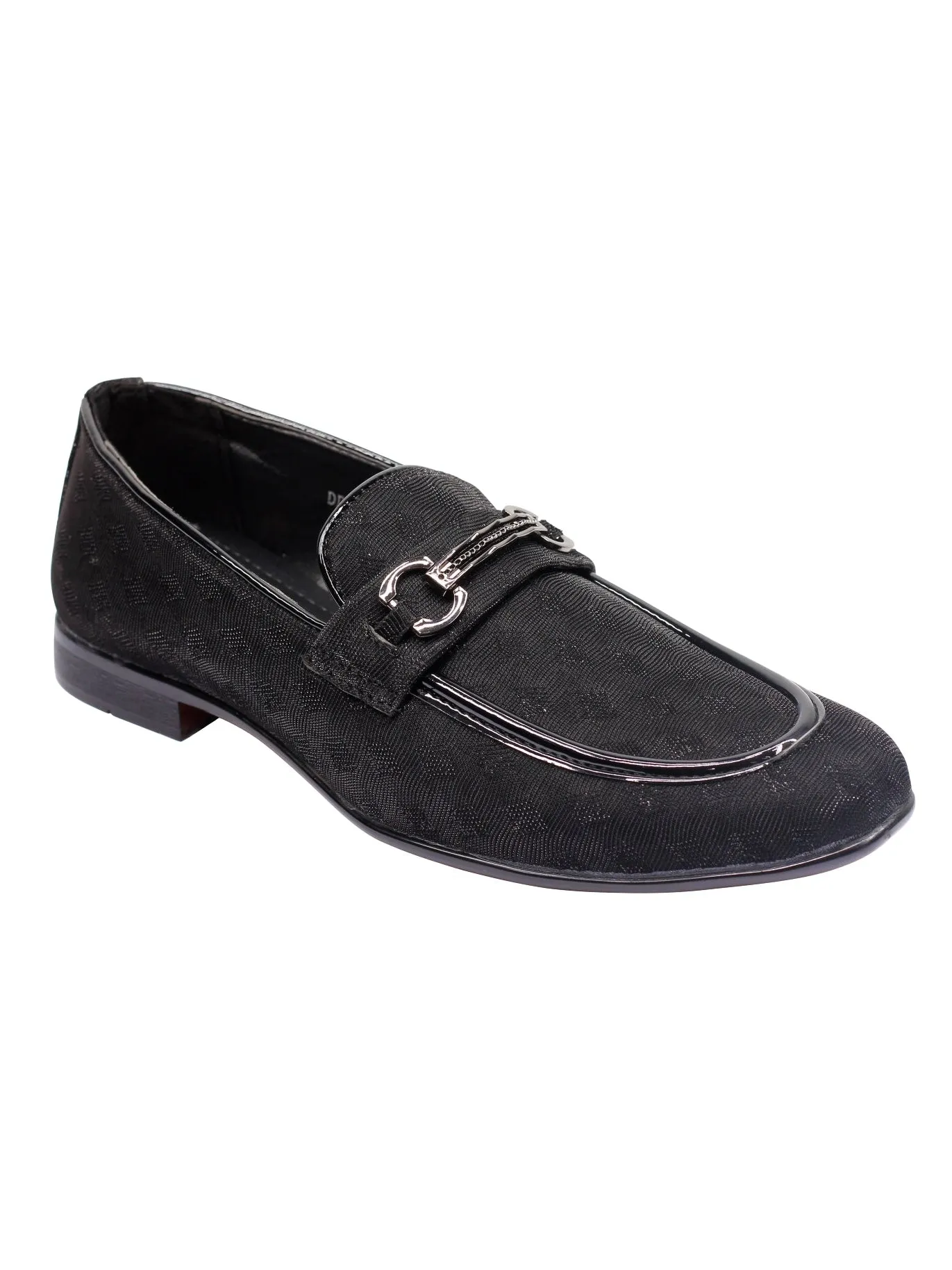 Party Loafers with Glittery Print
