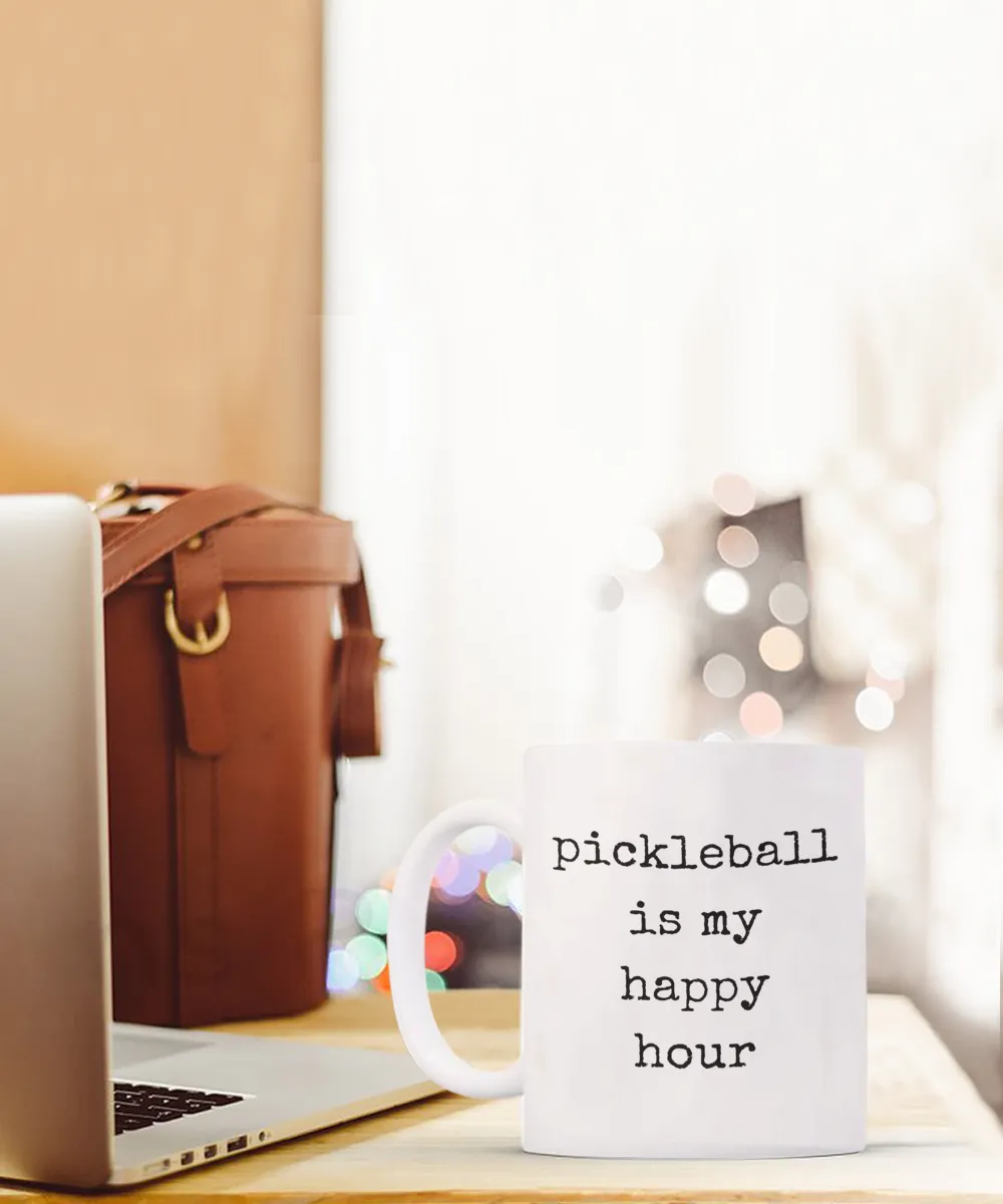 Pickleball Mug, Pickleball Dad, Funny Pickleball Gift, Pickle Ball Coffee Cup
