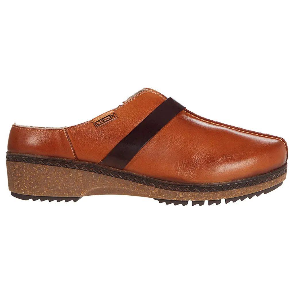 Pikolinos Granada Calfskin Leather Women's Slip On Clogs