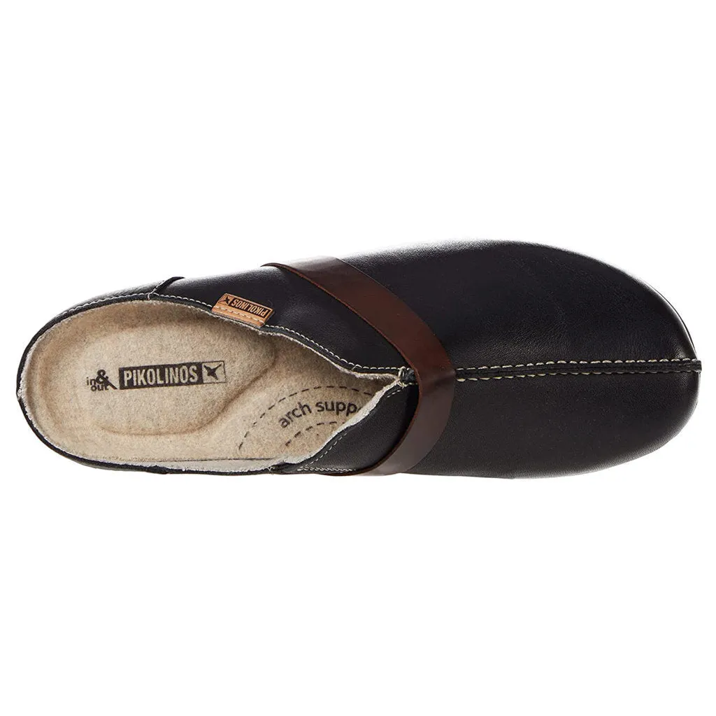 Pikolinos Granada Calfskin Leather Women's Slip On Clogs