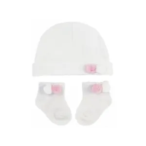 Pom Pom Hat & Socks Set
