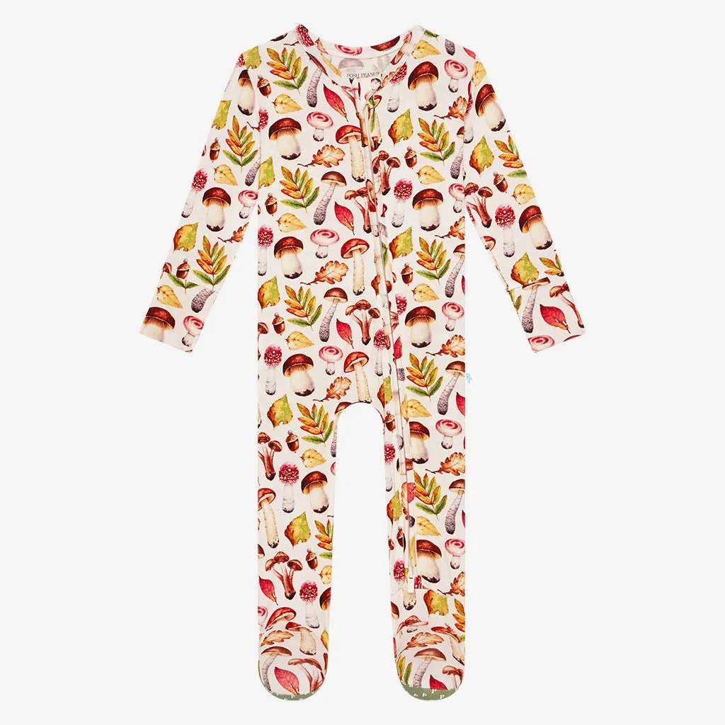 Posh Peanut Alba Footie with Zipper