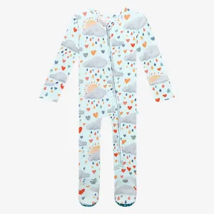 Posh Peanut Briella Footie with Zipper