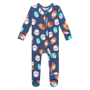 Posh Peanut Homer Footie Zippered One Piece