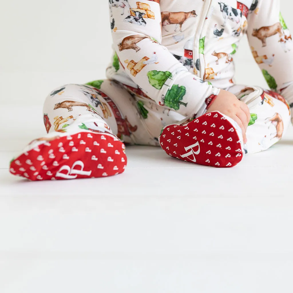 Posh Peanut Nashville Zippered Footie