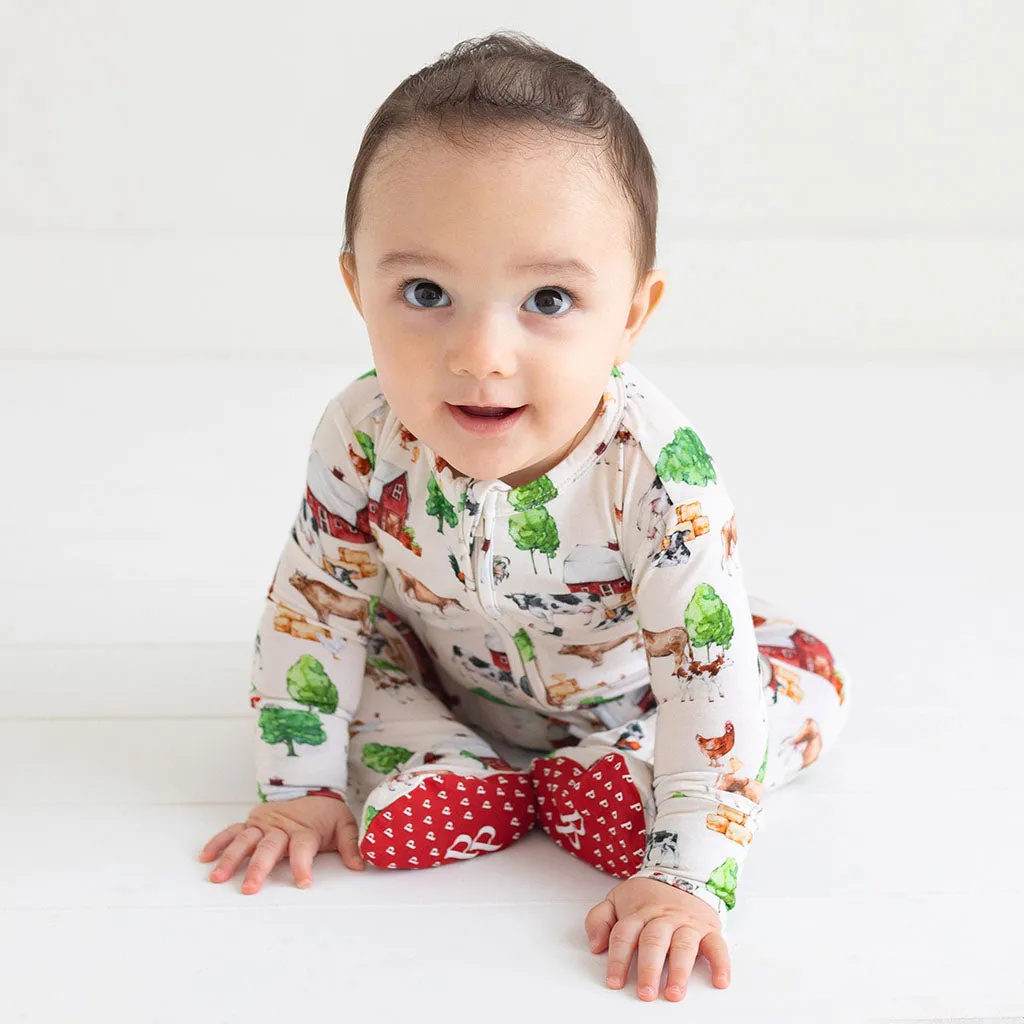 Posh Peanut Nashville Zippered Footie