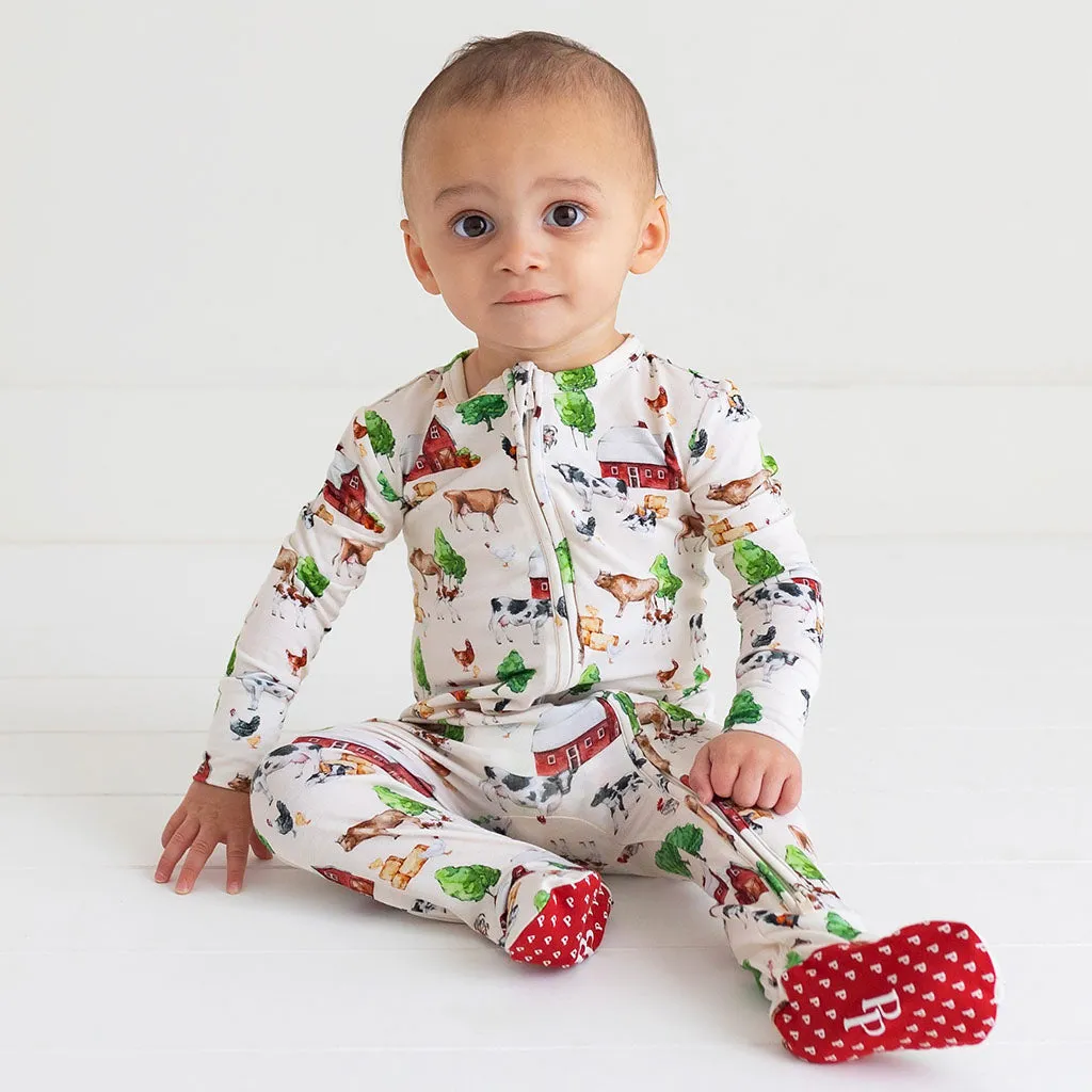 Posh Peanut Nashville Zippered Footie