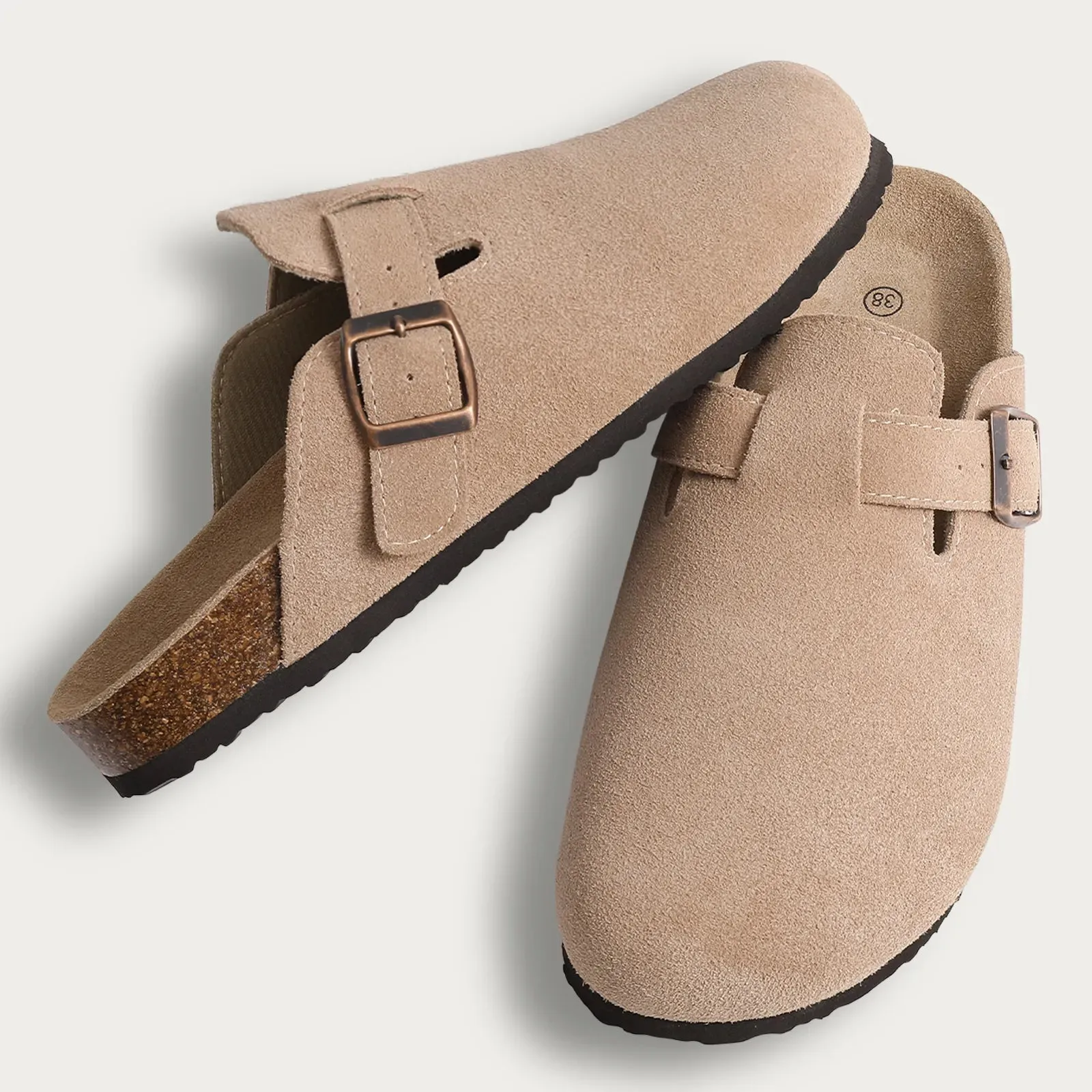 Premium Suede Clogs