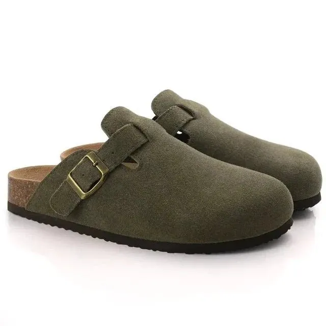 Premium Suede Clogs