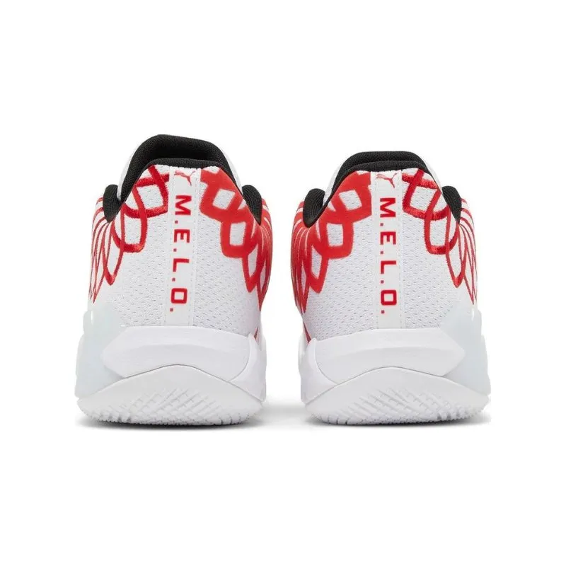 Puma LaMelo Ball MB.01 Lo 'Team Colors White High Risk Red'
