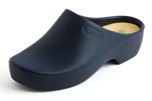PURCEL CLASSIC CLOGS (open-back), BLUE
