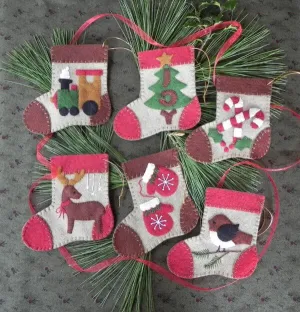 Rachel Pellman Warm Feet Ornaments