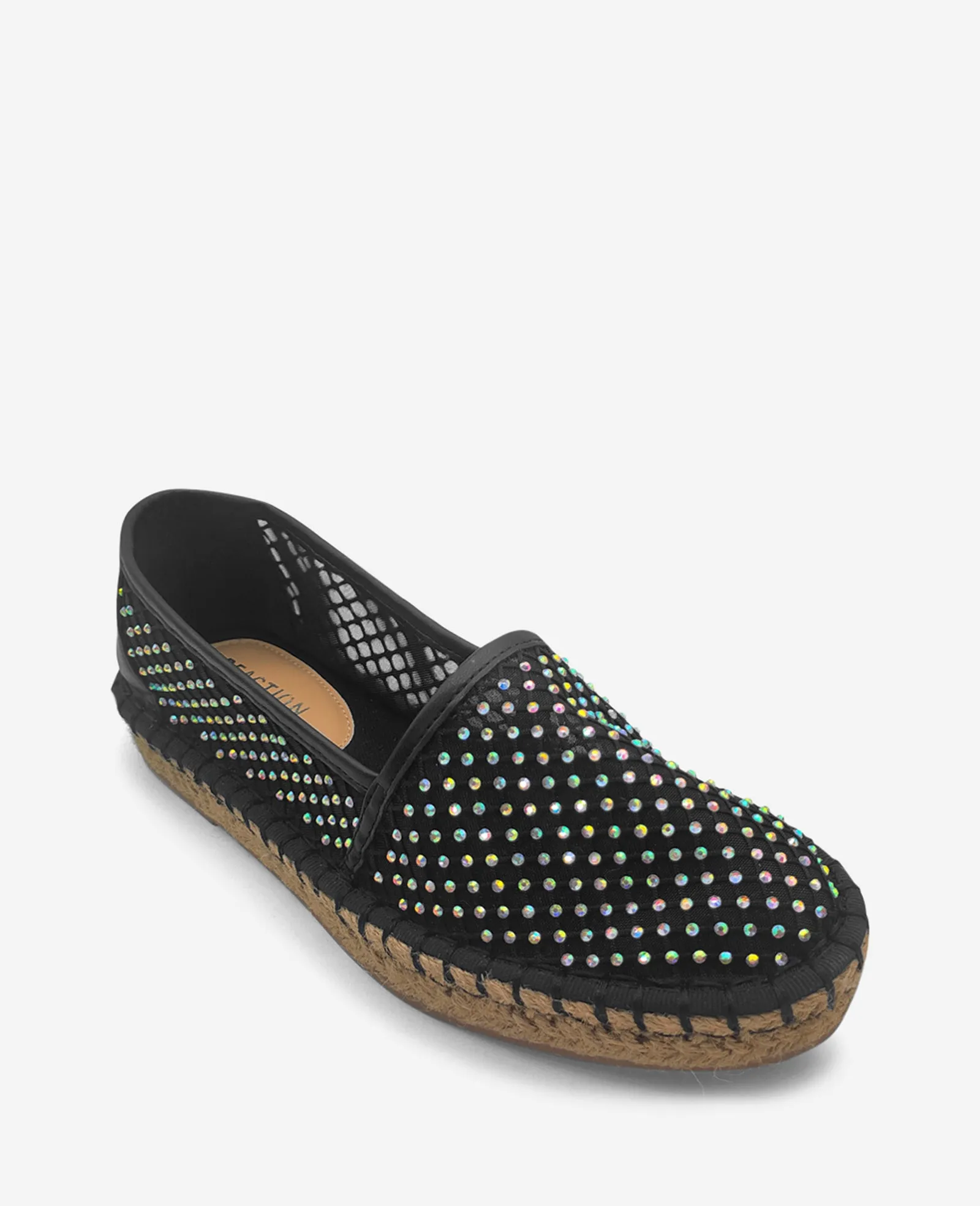 REACTION - Bonne Crystal Mesh Espadrille