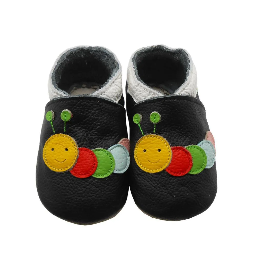 Sayoyo Fashion Cow Leather Baby Moccasins Soft Soled Baby Boy Shoes Girl born Infant Crib Shoes First Walkers