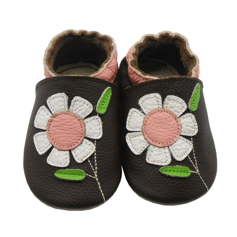 Sayoyo Fashion Cow Leather Baby Moccasins Soft Soled Baby Boy Shoes Girl born Infant Crib Shoes First Walkers