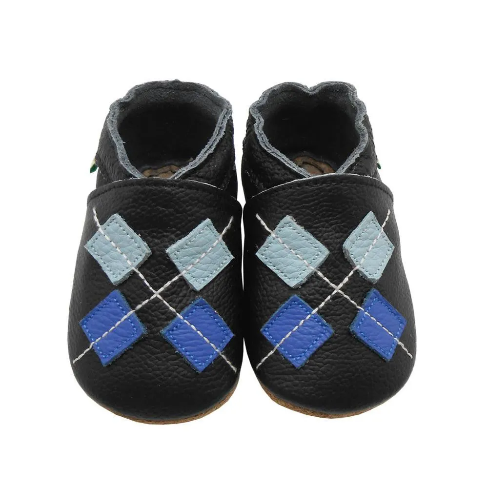 Sayoyo Fashion Cow Leather Baby Moccasins Soft Soled Baby Boy Shoes Girl born Infant Crib Shoes First Walkers