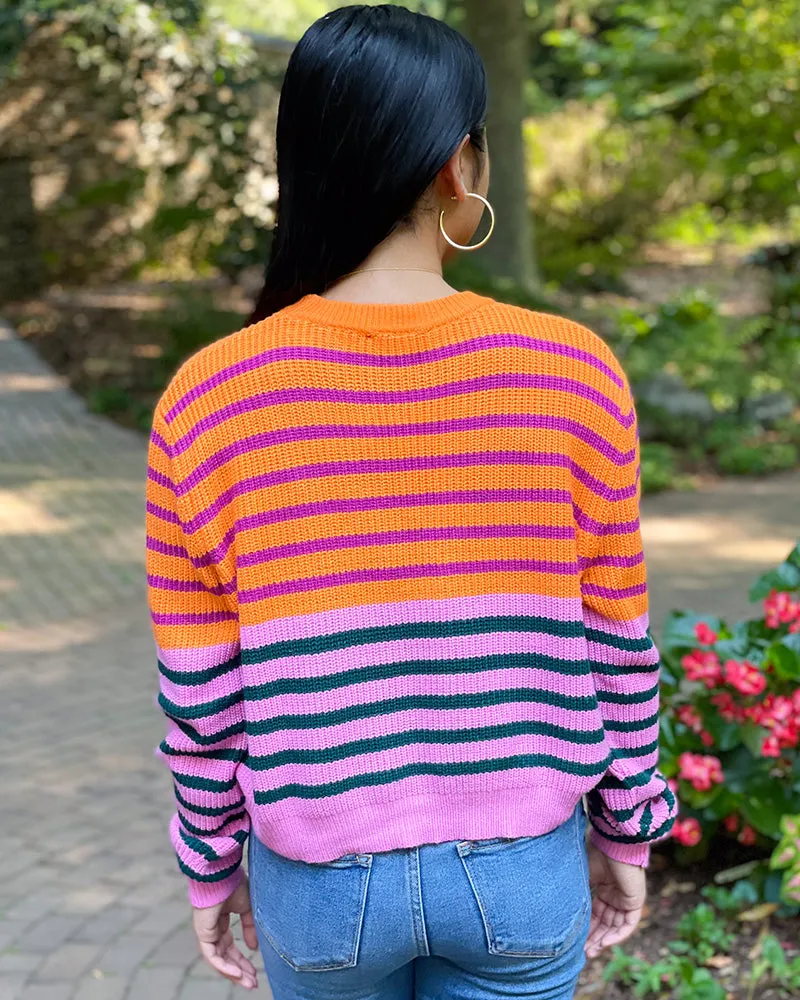 Serena Striped Sweater