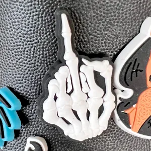 SHOE CHARMS - SKELETON FINGER