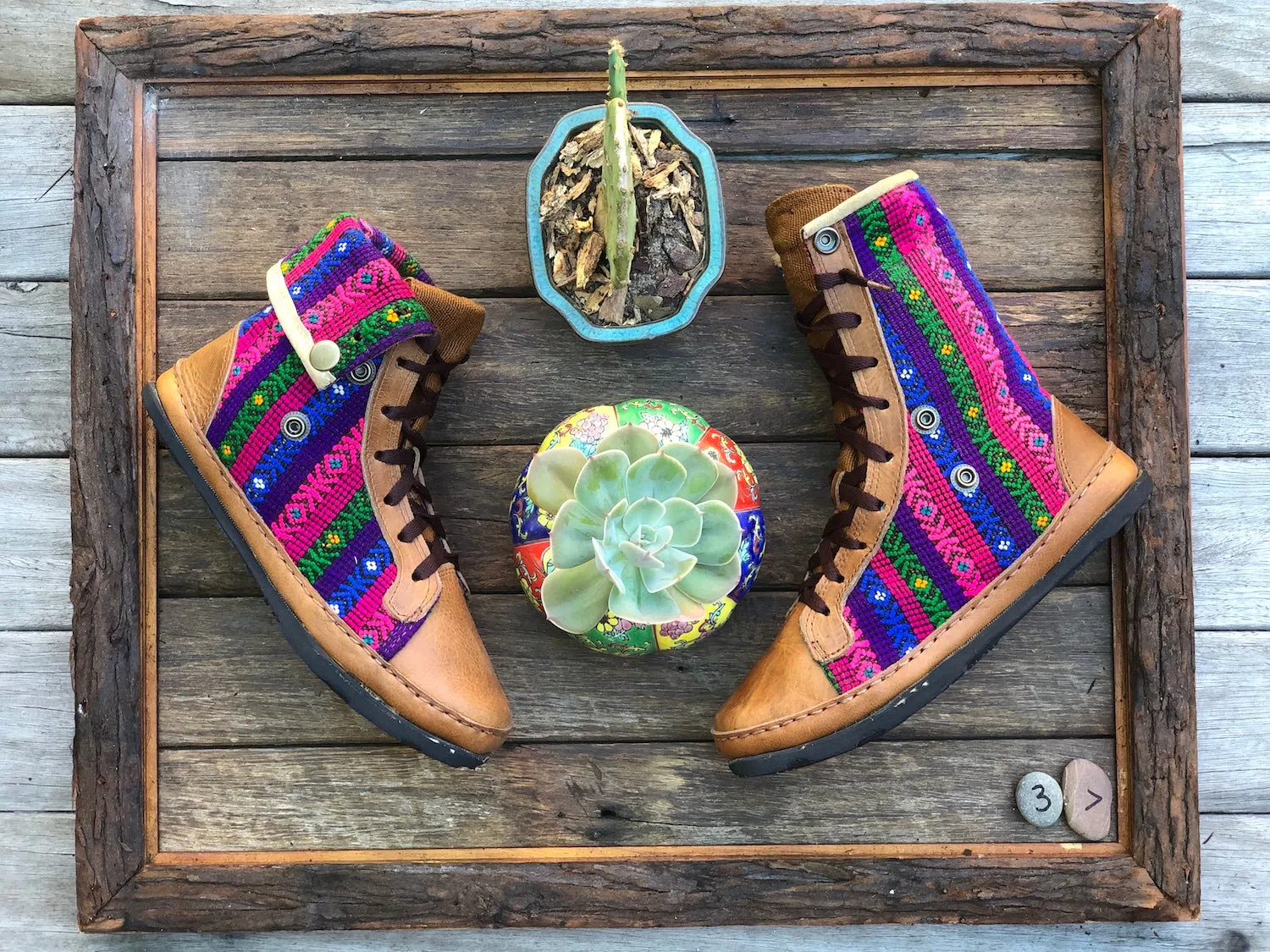 Size 37 - Fold down Desert Boots Stripes