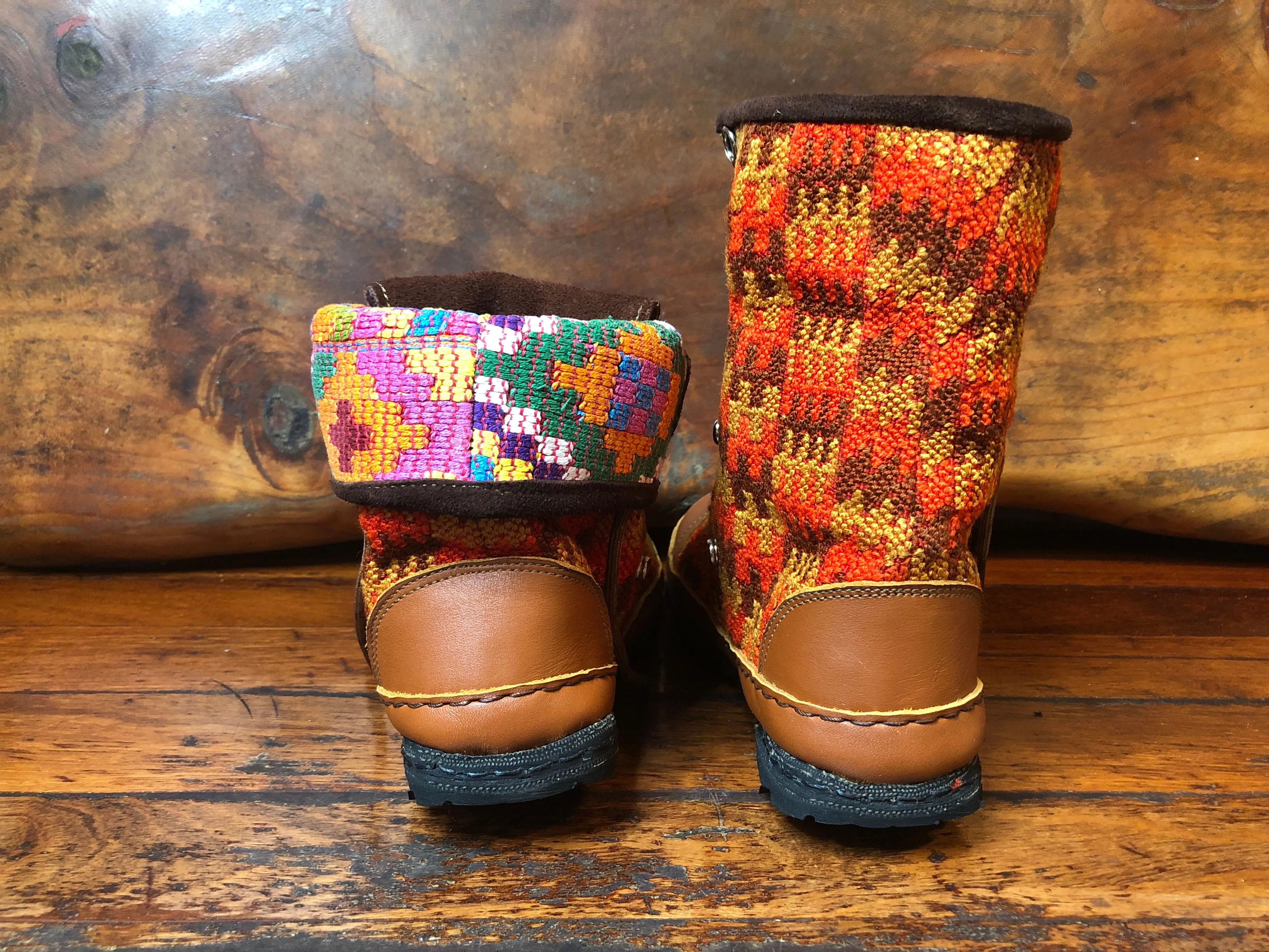 Size 42 Deluxe Desert Boots - Autumn Hues