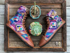 Size 46 - Fold down Desert Boots Rubix Cube