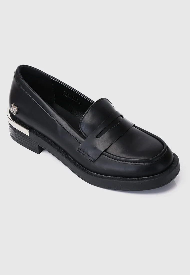 Smile Feels Good Loafers (Black)